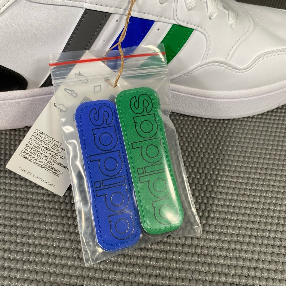 🆕 Adidas Hoops 3.0 Mid Friendship Day Basketball Shoe Sneaker Men’s US 11 White - Picture 12 of 13